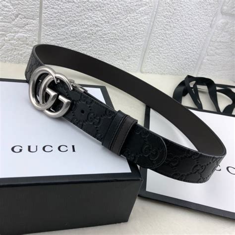 cintura gucci con g nera|cintura Gucci falsa shop.